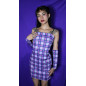 Vestido Gine Escolar Morado