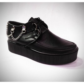 Zapato Gabi Negro Cadena