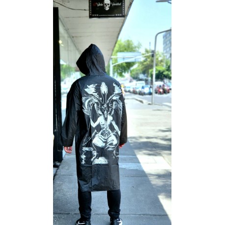 Impermeable Dark Baphomet Sentado