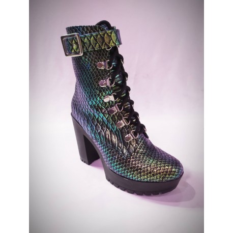 Bota Tita Escama Verde