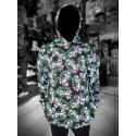 Sudadera Larga Calavera Copo