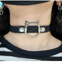 Choker Argolla Gato