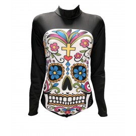 Traje de Baño M/L Calavera Azúcar