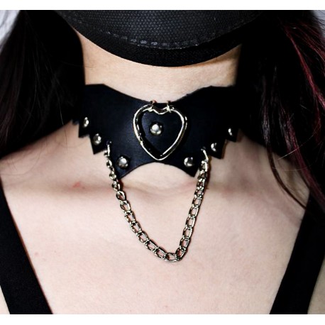 Choker Murciélago Corazón