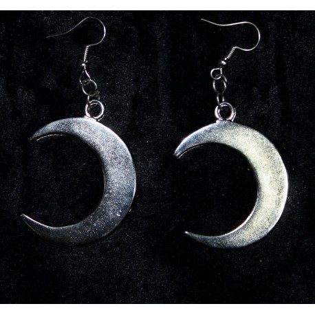 Aretes luna