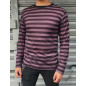 Playera Hombre M/L Rayas