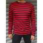 Playera Hombre M/L Rayas