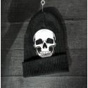 Gorro Estampando Cráneo Sólido