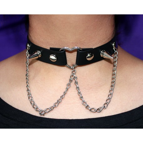 Choker Corazón Picos