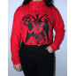 Sudadera Torera Baphomet Sentado