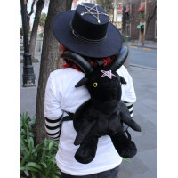 Mochila Peluche Baphomet