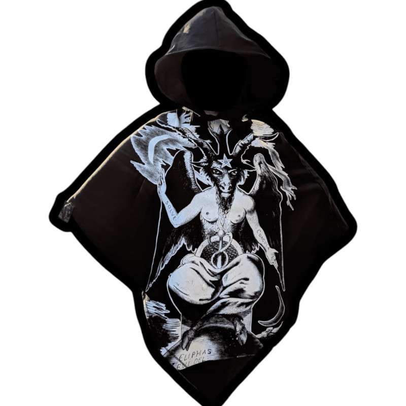 Poncho Succubus Baphomet Sentado