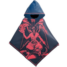 Poncho Succubus Baphomet Sentado