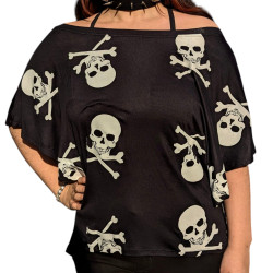 Blusa Azúcar Serie Calavera...